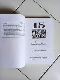 Gambar 15 Wisdom & Success Andrie Wongso dari Toko Buku Bekas Aksiku Kota Administrasi Jakarta Timur 2 Tokopedia