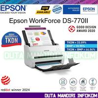 Gambar Epson WorkForce DS-770II - A4 F4 Legal ADF Duplex Sheet-fed Document Productivity Scanner I DS 770 II dari Duta Mandiri Infokom Kota Administrasi Jakarta Pusat 1 Tokopedia