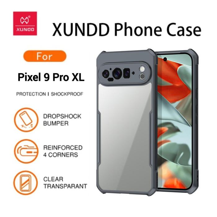 Gambar XUNDD Google Pixel 9 Pro XL Soft HardCase Hybrid Armor Casing Cover Original 100% dari Dunia Aksesoris GadGet Kota Administrasi Jakarta Selatan Tokopedia