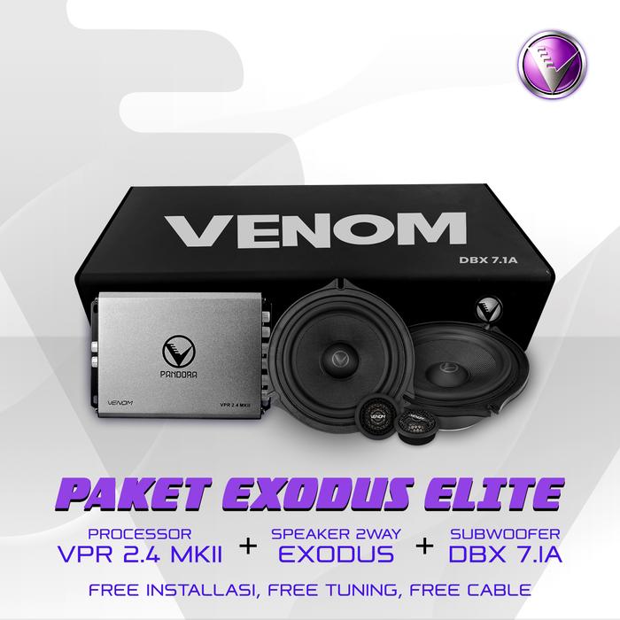 Gambar PAKET AUDIO VENOM ELITE 2 - SUB DBX 7.1A dari Venom Auto Garage Kota Administrasi Jakarta Utara 4 Tokopedia