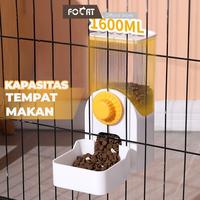 Gambar TP Focat Tempat Makan Hewan Gantung M93-M94 Pet Feeder / Water Feeder Gantung - T.Minum Putih dari Focat Indonesia Kab. Tangerang 3 Tokopedia