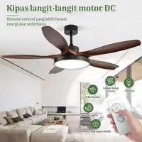 Gambar 【COD】Lampu Kipas Angin Gantung Plafon Modern LED Dan Sederhana Hias Jauh 2IN1 3 Warna 6 Kecepatan 48/52 Inci 72 Watt Ruang Tamu Meja Makan Kamar Tidur Balkon Hitam/Putih Kipas Angin Gantung Plafon - Hitam 48 Inci dari GOGEOUS Lighting Mall Kab. Tangerang 3 Tokopedia