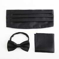 Gambar CUMMERBUND SET FOR TUXEDO kemben pria bengkung ikat pinggang tuksedo - BLACK dari Toko 1973 Kota Administrasi Jakarta Barat 2 Tokopedia