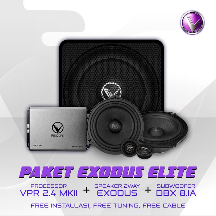 Gambar PAKET AUDIO VENOM ELITE 2 - SUB DBX 7.1A dari Venom Auto Garage Kota Administrasi Jakarta Utara 3 Tokopedia
