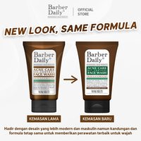 Gambar Barber Daily Acne Care & Oil Control Face Wash 100mL dari Makarizo Kota Administrasi Jakarta Timur 3 Tokopedia