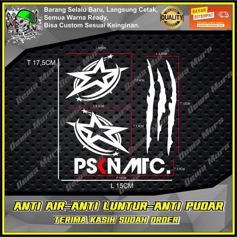 Product Introduction of Cutting Sticker BINTANG KEJORA KK CAKAR PSKNMTC 4pcs 0