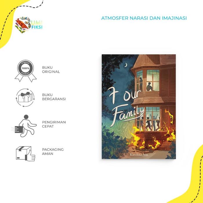 Gambar Buku Novel 7 Our family Kusdina Ain  rainbook Publishing Bumifiksi dari bumifiksijakarta Jakarta Selatan Tokopedia