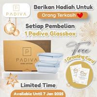 Gambar Padiva 1040ml Aqua (2pcs) Crystal Glassbox 1 compartment (GBC1040SA) dari Smile Ever After Kota Administrasi Jakarta Selatan 2 Tokopedia