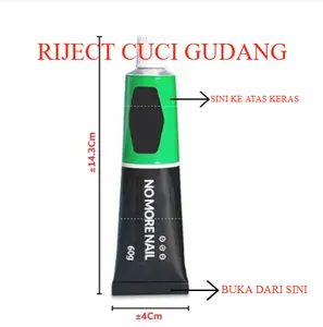 Lem Perekat Serbaguna Pengganti Paku & Sekrup NoMore Nail Super Glue