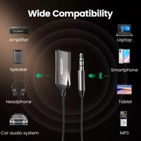 Gambar Ugreen Wireless Car Bluetooth 5.0 Receiver TX RX Aux 3.5mm USB Sound Konektor Tape Radio Mobil Audio - RX TX 80893 dari GADVENTIA Kota Administrasi Jakarta Barat 4 Tokopedia