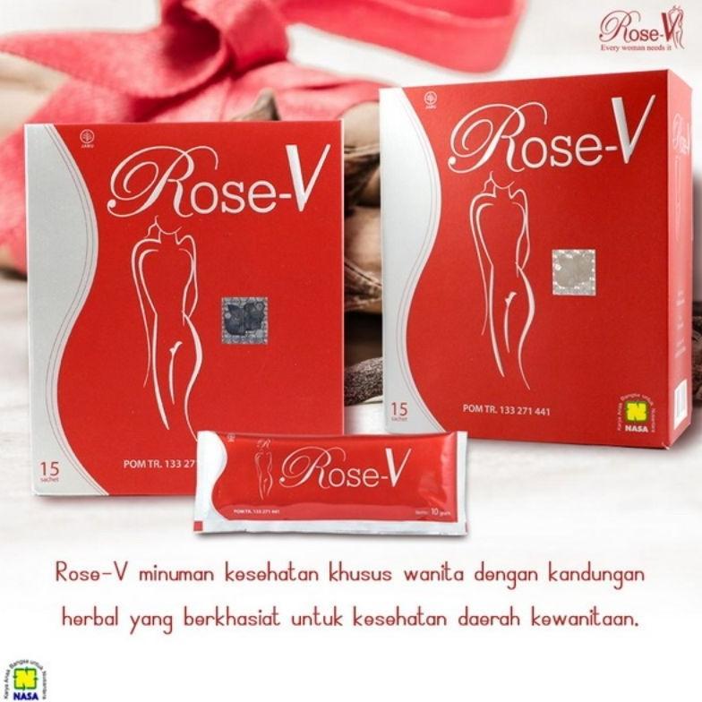 Rose V Nasa - Minuman Herbal Alami Untuk Kesehatan Kewanitaan