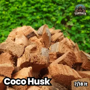 Coco Husk Alas Reptile Substrat Alami