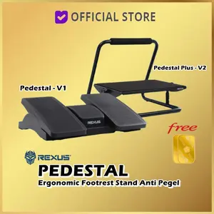 Rexus Pedestal PE-1 Ergonomic Footrest Angle Pedal Injekan Kaki PE1