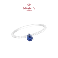 Gambar Cincin Berlian Listring Batu Blue Sapphire KLR1172317 - Kimberly Jewellery - 0.760 Gram dari Kimberly Jewellery Online Kota Administrasi Jakarta Selatan 1 Tokopedia