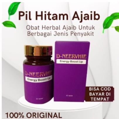HARGA DISKON D-NEERVHIE ENERGY BOOST UP 1 BOTOL 40 PIL HITAM AJAIB TERBAIK MALAYSIA | MENGATASI MASALAH TULANG & SENDI MURAH