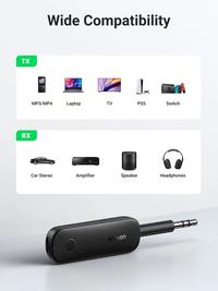 Gambar Ugreen Wireless Car Bluetooth 5.0 Receiver TX RX Aux 3.5mm USB Sound Konektor Tape Radio Mobil Audio - RX TX 80893 dari GADVENTIA Kota Administrasi Jakarta Barat 3 Tokopedia