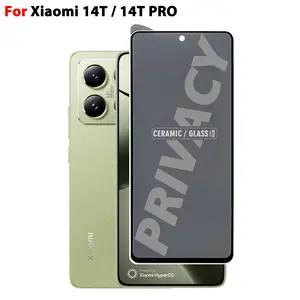 Anti Gores COMPATIBLE FOR Xiaomi 14T Pro / 14T Matte Anti Glare Privacy Ceramic