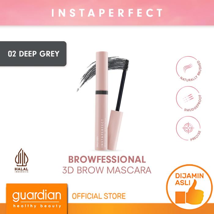Gambar Instaperfect Browfessional 3D Brow Mascara 02 Deep Grey 5.5 G dari Guardian Official Store Kab. Bekasi Tokopedia
