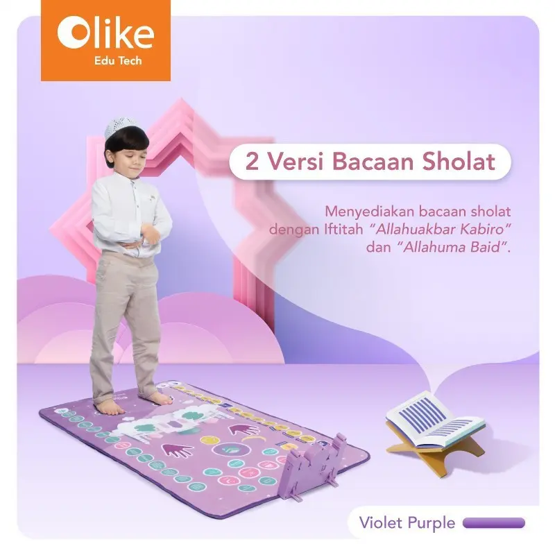 Olike New Smart Sajadah Nyaman Muslim Versi 2 Original Olike Garansi Resmi Sajadah Custom Tipis