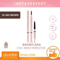 Gambar Instaperfect Browflash 3-In-1 Brow Perfector - 02 Ash Brown 10Ml dari Guardian Official Store Kab. Bekasi 3 Tokopedia