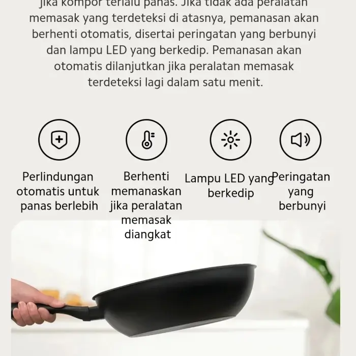 Xiaomi Kompor Induksi Listrik Induction Cooker Lite Garansi Resmi 8