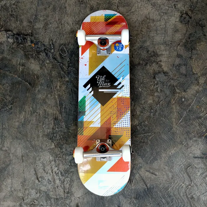 Gambar Vikmax skateboard pemula size 7.5 fullset lengkap top quality dari Puppetskate.store Kota Semarang 4 Tokopedia