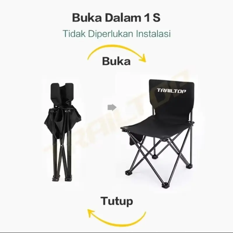 Kursi Lipat Outdoor Kursi Lipat Camping Kursi Camping Kursi Lipat Serbaguna Kursi Lipat Portable Kursi Portable 1