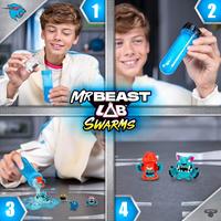 Gambar MrBeast Lab Swarms Lab Pack, Experiment by Adding Water, Shaking Test Tube & Revealing 5 PK of 1" MrBeast Collectible Characters, 100+ to Collect, Look Out for The Limited Edition Hyperchrome Panther dari Toys City Kota Administrasi Jakarta Selatan 3 Tokopedia