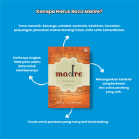 Gambar [Bentang] Buku Fiksi | Madre - Dee Lestari dari Bentang Pustaka Official Kota Depok 4 Tokopedia