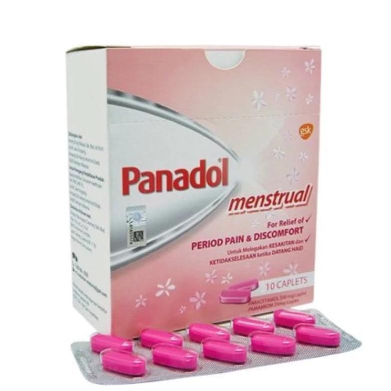 TERLARIS Panadol Menstrual mensturasi Malaysia Per Strip isi 10 READY LANGSUNG KIRIM BERKUALITAS