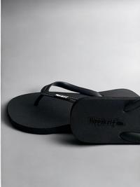 Gambar Hippokrit Sandal Jepit Pria Dewasa Premium Bahan Karet Rubber Tebal Anti Licin - Black - 37/38 dari Hippokrit Flip Flop Kota Administrasi Jakarta Timur 3 Tokopedia