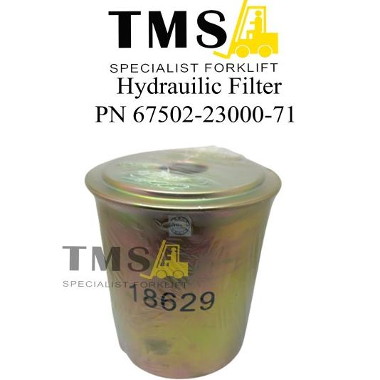 Gambar Hydrauilic filter PN 67502-23000-71 For Toyota Forklift 7FBR15-25 dari sparepart.online Kota Tangerang Tokopedia