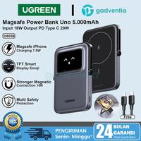 Gambar UGREEN UNO Robot Power Bank 5.000mAh Magsafe PB Wireless For iPhone 13 14 15 Pro Max  PD Fast Charging 20W With Stand 35605B - 25208 10.000mAh dari GADVENTIA Kota Administrasi Jakarta Barat 1 Tokopedia
