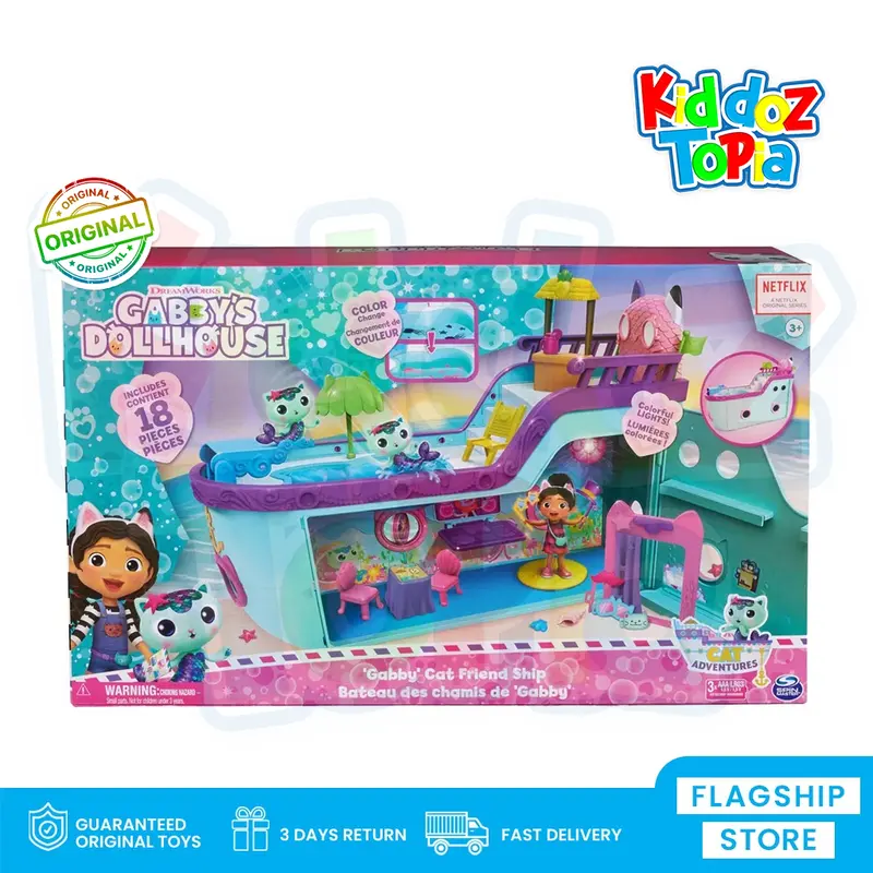 Gabbys Dollhouse Gabby’s Cat Friend Ship CRUISE 6068572 0