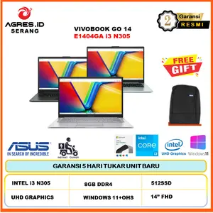 Asus Vivobook Go 14 E1404GA i3 N305 8GB 512GB W11+OHS 14.0FHD