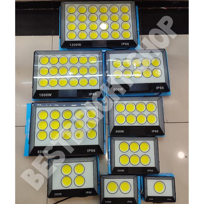 Gambar Lampu Sorot LED COB Mangkok 50W 100W 200W 300W 400W 500W 600W 800W 1000W  1200W Murah Flood Light Lapangan Bola Futsal Tennis Parkir Stadium - 50W dari BestBright Store Kota Administrasi Jakarta Pusat Tokopedia