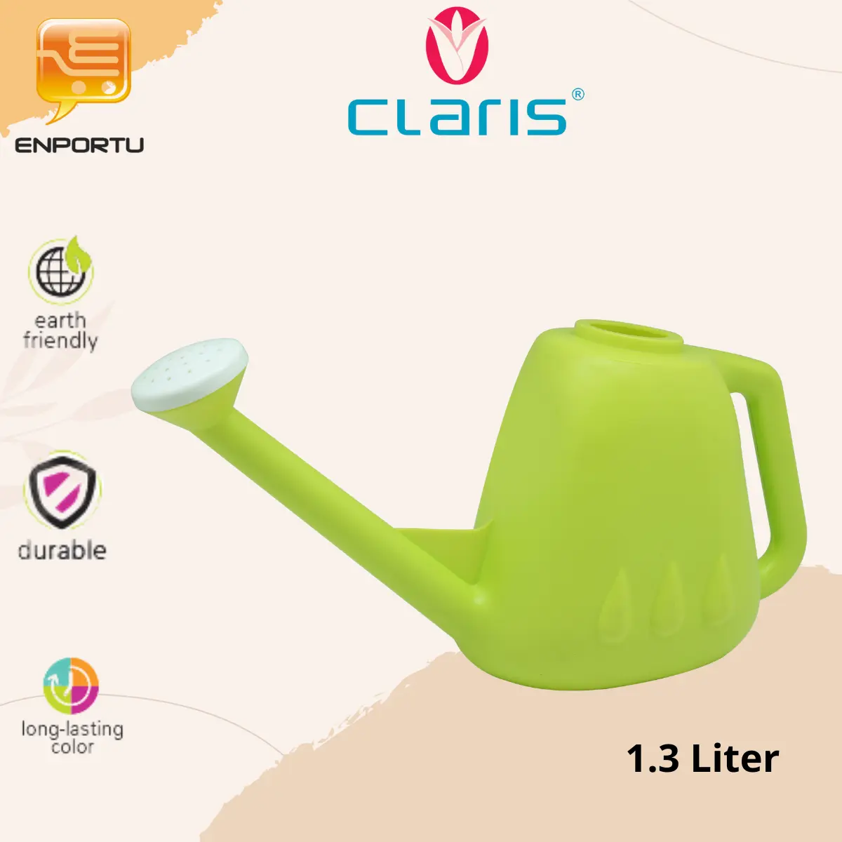 Claris Pot Siram Spring Time 5953 (1.3 Liter ) alat siram tanaman