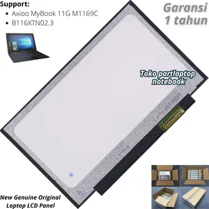 Layar LCD Axioo MyBook 11G M1169C B116XTN02.3 11.6 Inch original new monitor panel screen