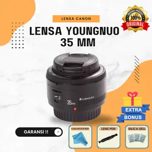 LENSA FIX YOUNGNUO 35MM F2.0 FOR CANON MULUS FULL BONUS