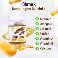 Gambar Olimex Kapsul Minyak Ikan Gabus Obat Pasca Operasi dari Olimex Kota Bekasi 4 Tokopedia