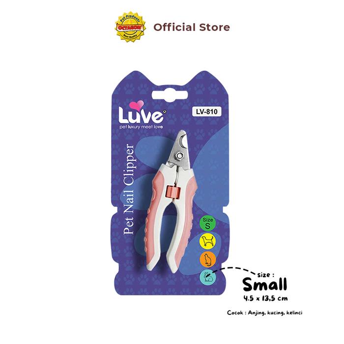 Gambar LUVE Gunting Kuku Anjing Kucing | Pet Nail Clipper | Alat Grooming - S dari Octagon Pet Indonesia Kota Surabaya 5 Tokopedia
