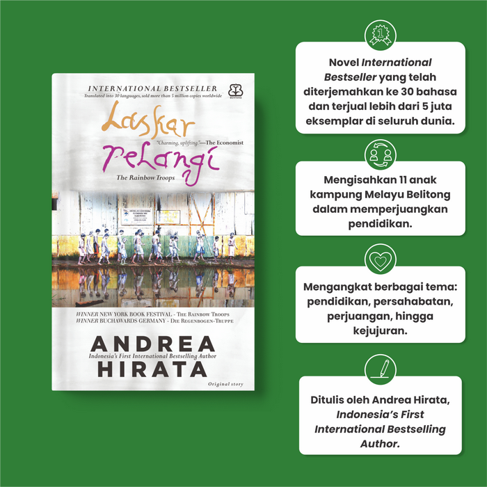 Gambar Laskar Pelangi - Andrea Hirata Original Story - Bentang Pustaka dari Bentang Pustaka Official Kota Bandung Tokopedia