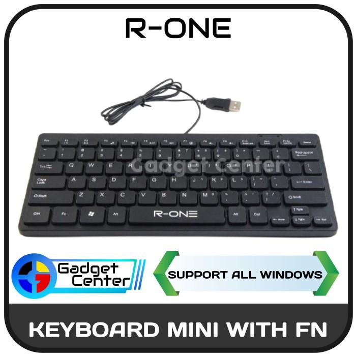 Keyboard Mini Fn R-One Keyboard Mini Dengan Tombol FN - Shop | Tokopedia