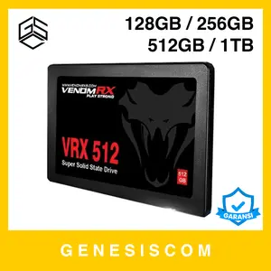 SSD VenomRX 128GB / 256GB / 512GB / 1TB - SATA 3 III 2,5" 2.5" Inch Inci Venom RX VRX VnmRX Internal Drive Disk Storage ORIGINAL GARANSI