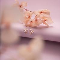Gambar Anting Berlian Wanda - Tari Heart - Earrings - Rose Gold dari Wanda House Of Jewels Kota Administrasi Jakarta Pusat 3 Tokopedia