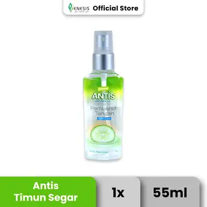 Antis Hand Sanitizer Botol Spray Timun 55 ml