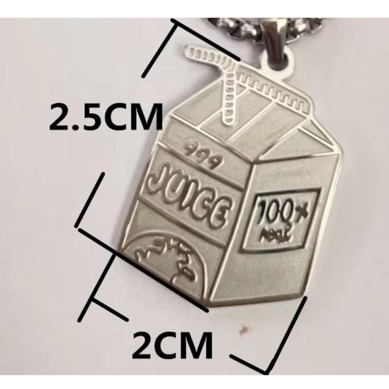 Juice WRLD Kalung Necklaces Kalung Liontin Titanium Stainless 1