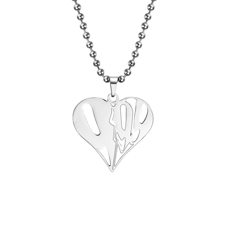 Juice WRLD Kalung Necklaces Kalung Liontin Titanium Stainless 4