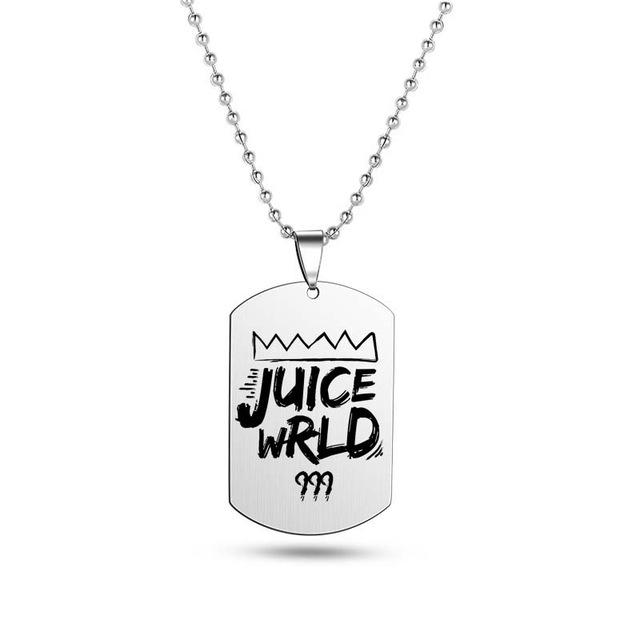 Juice WRLD Kalung Necklaces Kalung Liontin Titanium Stainless 6