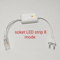 Gambar Kabel Colokan Soket Socket NEON FLEX LED Selang Strip + Mini Control dari mitra grosir 99 Kota Bandung 1 Tokopedia